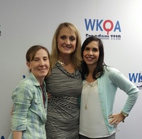 Breakfast with Bacon show host Dr. Christine Bacon and guests Mary Diaz and Candance Moore